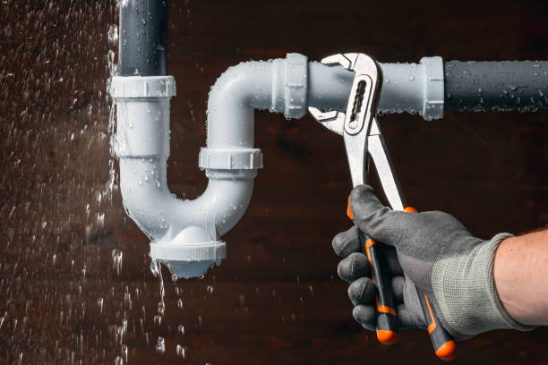 Professional Drain Cleaning technician working in Kingston, NY